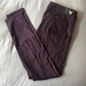 Super stretch AE Jegging NEVER WORN